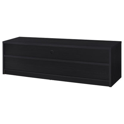 Black 78 inch TV Stand with 3 Drawers, Open Shelves & Cable Management