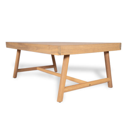 Patio Acacia Wood Rectangle Coffee Table, Teak