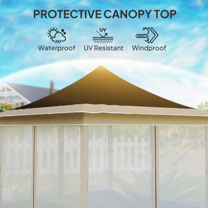 Spacious Pop Up Tent,Canopy Tent with Mesh Netting,with Carry Bag,for Outdoor