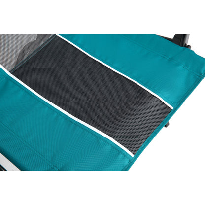 Camping Directors Chair, Heavy Duty,Oversized Portable Folding Chair with Side Table, Pocket for Beach, Fishing,Trip,Picnic,Lawn Blue