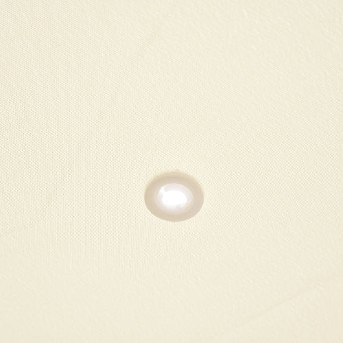 Outsunny 10' x 13' Steel Outdoor Pergola Gazebo, Patio Canopy with Weather-Resistant Fabric and Drainage Holes for Backyard, Deck, Garden, Cream White