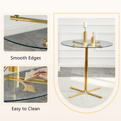 2-person glass bar table combination, 3-piece modern kitchen bar table set including 2 cotton and linen soft cushioned bar chairs, suitable for glass bar table combination in kitchen and dining rooms