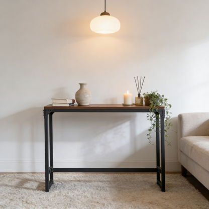 Minimalist Contemporary Industrial Bar/Cocktail Logan Table