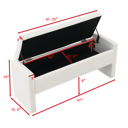 Modern Bed End Bench with Storage,Upholstered Large Foot Rest Stool, Comfy Window Vanity Bench for Living Room,Bedroom,Dorm,Coffee Table,Linen Beige