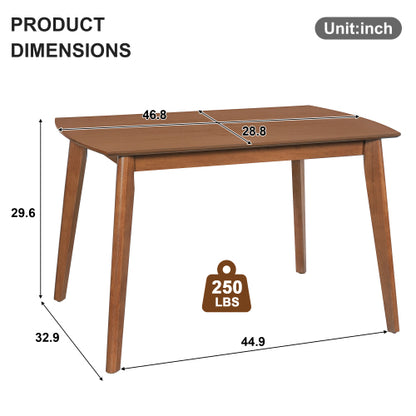 Mid Century Modern Rectangular Dining Table