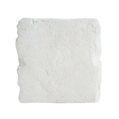 Lyra Outdoor Patio Karst Cave Inspired MGO Side Table, White