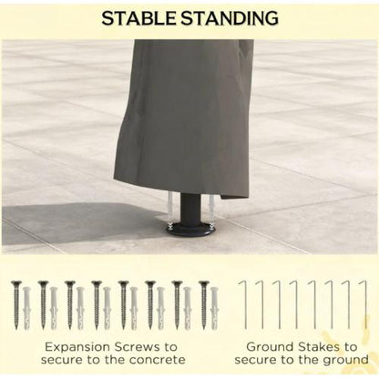 Outdoor Gazebo Canopy Shelter,Patio Gazebo,with Netting,Vented Roof