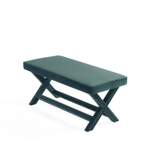 Accent Bench in Forest Green
