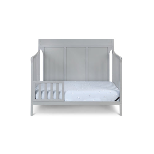 4-in-1 Convertible Crib Gray