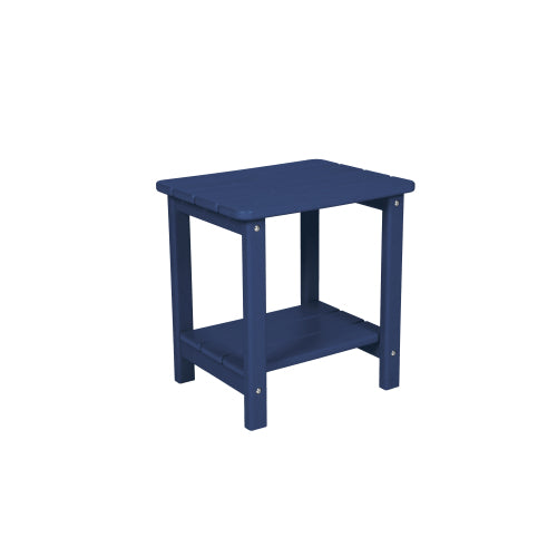 Lounge Chair with Side Table, 3-Piece Oversized Chaise Lounge Chair Set with Wood Texture