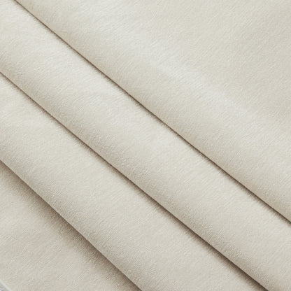 Cream Chenille Upholstered Ottoman Sofa, Removable Washable Covers, High-Density Foam Modular Seating for Living Room
