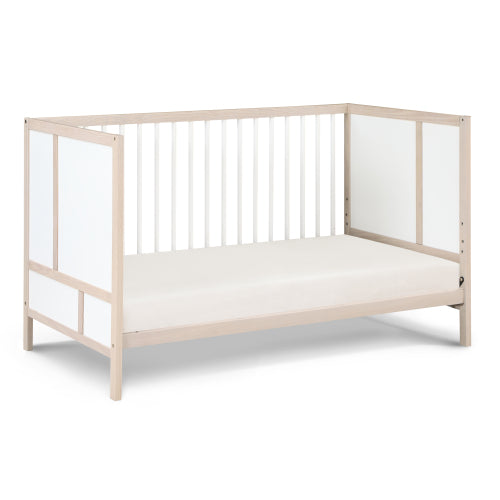 3-in-1 Crib in Washed Natural/White
