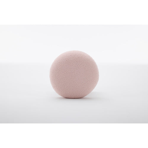 Pink Teddy Mushroom Swivel Ottoman, Wooden Frame 250 LBS Foot Stool Fully Assembled