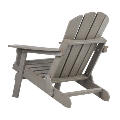 Oversize Embossed Wooden Outdoor Folding  Chair with Pre-Assembled BackRest & SeatBoard, Wood Patio Chair for Garden Backyard Porch Pool Deck Firepit