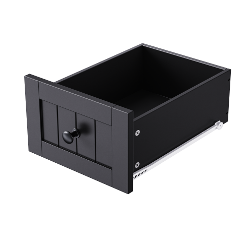 53inch Large Kitchen Island with Drop Leaf, Power Outlet, Door Internal Storage Rack, Rolling Kitchen Cart on 5 Wheels with 5 Open Side Racks for Kitchen, Dining Room,Black(Not include bar stools)