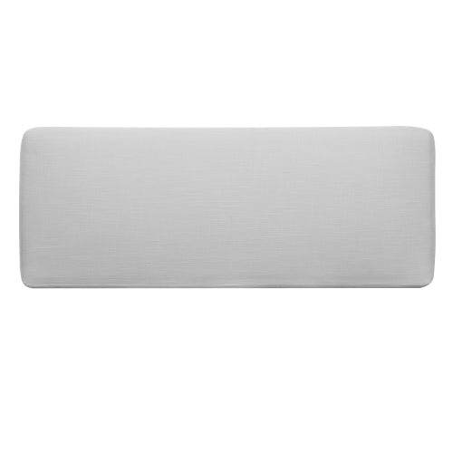 Modern Ottoman Footstool Upholstered Accent Stool for Living Room Bedroom