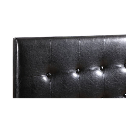 Stylish Black Upholstered Headboard For Bedrooms