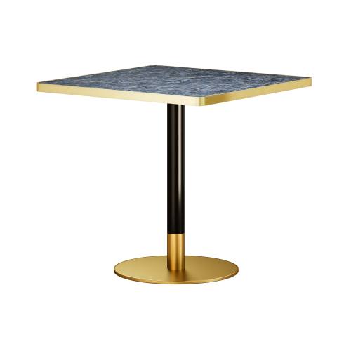 31.5inch Square Modern Tulip Dining Table with Faux Marble Top for Dining Room