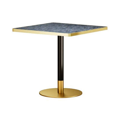 31.5inch Square Modern Tulip Dining Table with Faux Marble Top for Dining Room