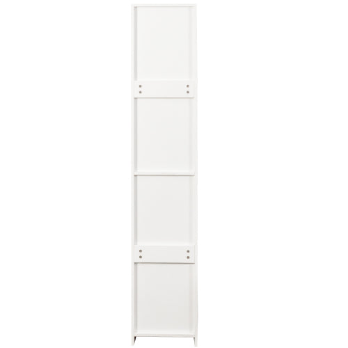 Kitchen Pantry Tall Cabinet with Pull-Out Multi-Tier Storage Shelf