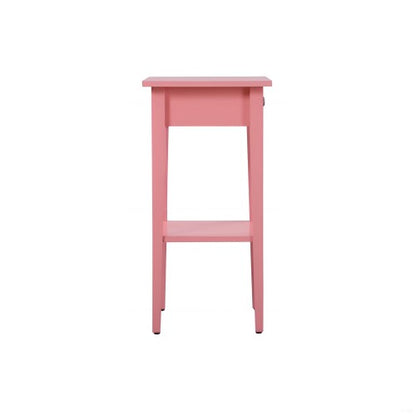 Bright Pink Contemporary Nightstand