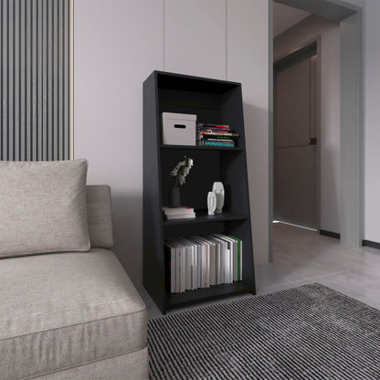 47 Inch High 3-Shelf Eco-Friendly Vertical Storage Bookcase