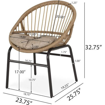 EDGAR CHAIR( SET OF 2 )