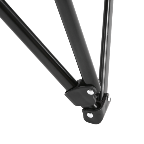 High Back Heavy Duty Lawn Chair Support 250LBS, Portable Collapsible Chair with Cup Holder -Navy blue