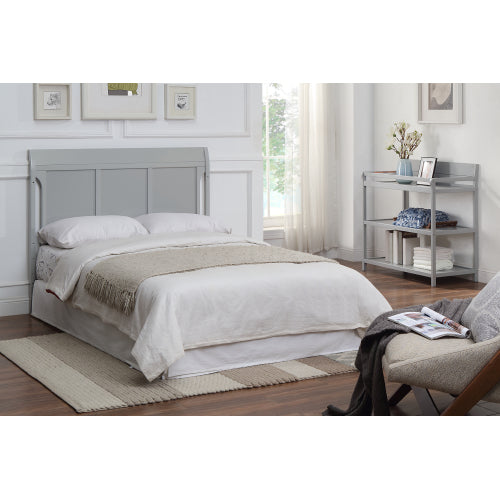 4-in-1 Convertible Crib Gray