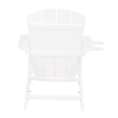 Lounge chair, suitable for all seasons: Outdoor lounge chair, made of sturdy HIPS material, equipped with 304 stainless steel accessories.