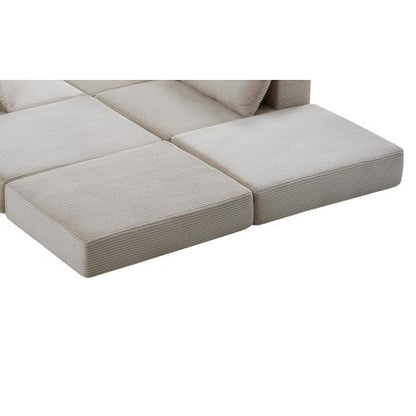 Modular Ottoman Camel Cloud Sofa Spring Support Ottoman