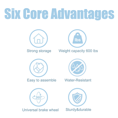 Heavy Duty Rolling Utility Cart,3 Tier Rolling Carts with Wheels,with Handle Bar  Shelf Liners,Storage Cart for Kitchen,Restaurant,Plant Display,Chrome