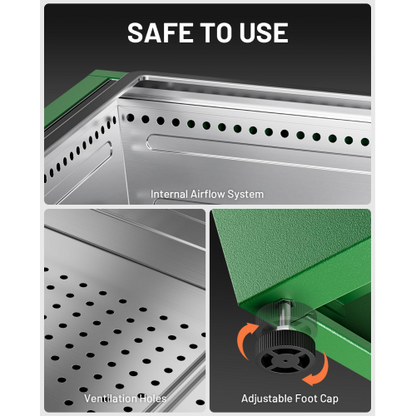 Cyberpit One 20 inch Smokeless Fire Pit, w/Pull-Out Ash Pan