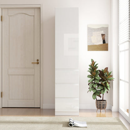 Kitchen Pantry Storage Cabinet with Doors, Shelves and Drawers