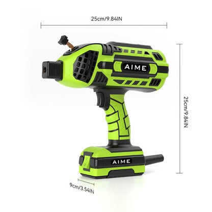 AIME Handheld Welder Machine, 110V Portable Welding Machine with IGBT Inverter 6 Variable Current Adjustment, 20-120Amp Welding Output Portable Welder Handheld for 1/16"-1/8" Welding Rods