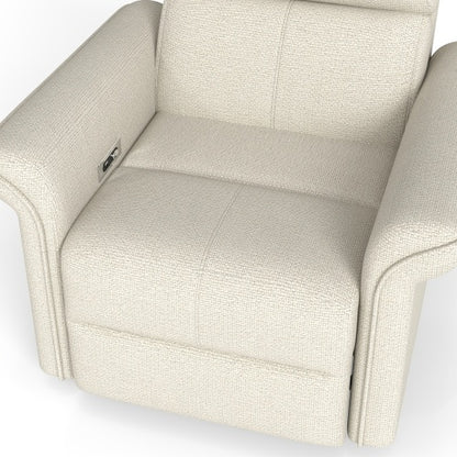 Power Swivel Rocker Recliner Chair for Adults,Rocking Glider Recliner for Small Spaces,Fabric Rocking Chair for Nursery,Single Sofa Recliner for Home Theater Living Room Bedroom(Fabric+Light Gray)