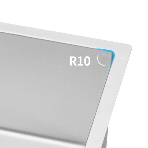 33x19x10"Undermount Single Bowl Stainless Steel Kitchen Sink