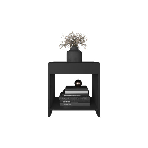 Chroma Minimalist Open Shelf Nightstand