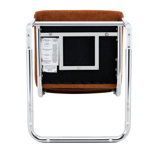 Natural Woven Bar Stool 2-Piece Set with Solid Wood Backrest 25 Inches Medieval Modern Style Counter Stool Coffee Color Velvet Kitchen Stool Chrome Metal Legs.