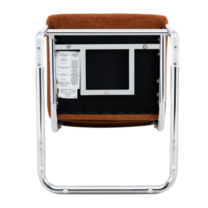 Natural Woven Bar Stool 2-Piece Set with Solid Wood Backrest 25 Inches Medieval Modern Style Counter Stool Coffee Color Velvet Kitchen Stool Chrome Metal Legs.