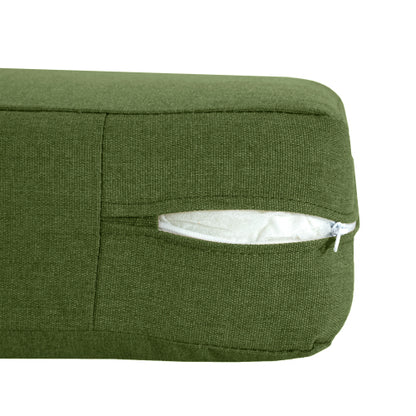 Noah Outdoor Club Chair Cushion Set, Seat Cushion and Back Cushion, Green