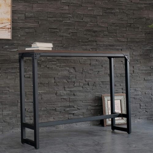 Minimalist Contemporary Industrial Bar/Cocktail Logan Table