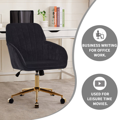 Adjustable Office Chair, Home Bedroom, Ergonomic Swivel Chair, Backrest Seat, Comfortable for Long Sitting