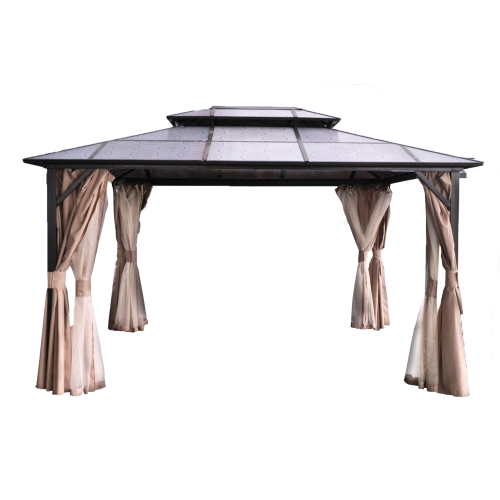 ALL-aluminum double-top sun canopy