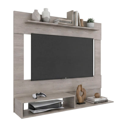 Being Floating Entertainment 55" Center with TV Space, One Superior Shelf, Two Storage Shelves