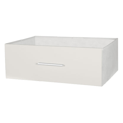 8-Drawer Dresser with Large Fabric Drawers, White