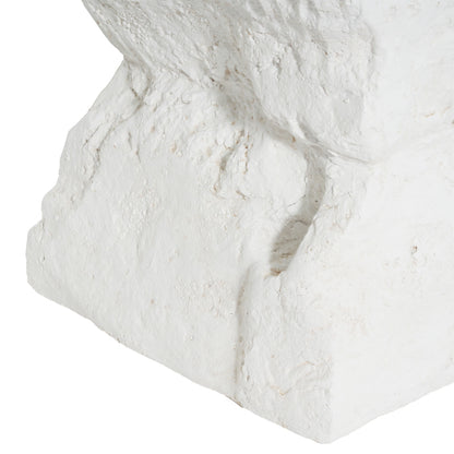 Cleo Outdoor Paito Modern Minimalist MGO Side Table, White