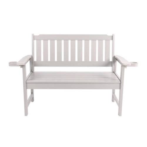 Minimalist Light Gray bench Environmentally friendly and recyclable, suitable for both indoor and outdoor use. Just wipe it clean when it gets dirty