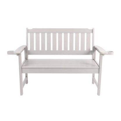 Minimalist Light Gray bench Environmentally friendly and recyclable, suitable for both indoor and outdoor use. Just wipe it clean when it gets dirty