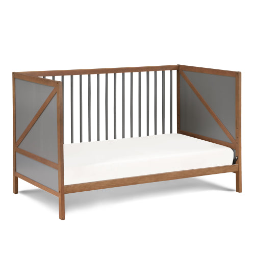 3-in-1 Crib in Walnut/Charcoal